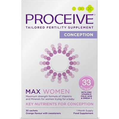 Proceive Conception Max Women pomarančová príchuť 30 vrecúšok