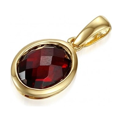 Gems přívěsek Devon žluté zlato a granát 585 38 2 4491.0Z00.0.00.610.23