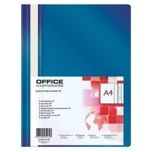 Pbs connect OFFICE PRODUCTS workbook, PP, A4, soft, 100/170micr. , navy blue p25 price for 1 piece