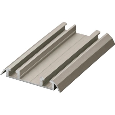 Aluprofil Kolejnice spodní šířka 56 mm hliník 1,7 m