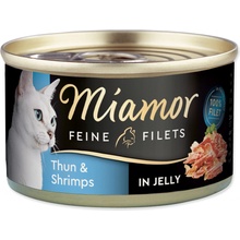 Miamor Feine Filets tuňák & krevety 100 g