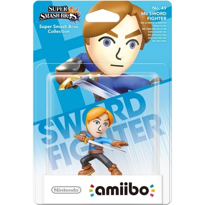 Nintendo Amiibo Super Smash Bros No49 Mii Sword Fighter