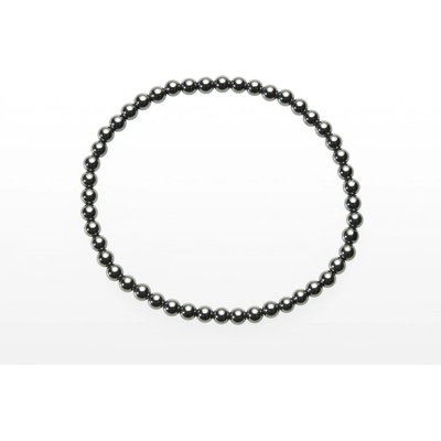 SVĚT KAMENŮ s.r.o. Hematit náramek pánský 4 mm 00138864