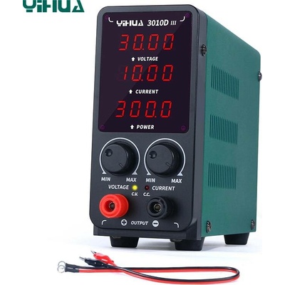 YIHUA 3010D-III laboratorní zdroj 30V/10A