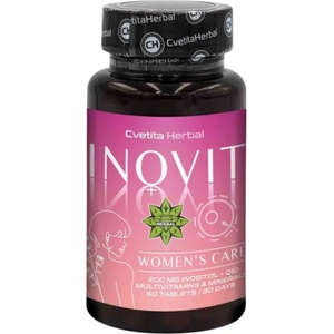 Cvetita Herbal Inovit 365 | Multivitamins and Minerals for Women with Coenzyme Q10 [60 Таблетки]