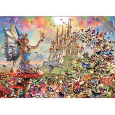 Educa - Puzzle Fairy & Butterflies - 500 piese
