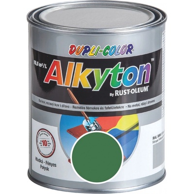 Alkyton hladký lesklý smaragdová zelená 0,75L