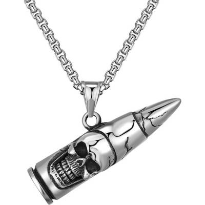 Impress Jewelry Přívěšek z chirurgické oceli Nábojnice- Gothic Bullet 2209090941363344