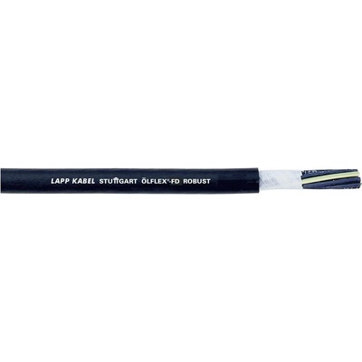 Lapp 26509/1000 vedenie ťažnej reťaze ÖLFLEX® FD ROBUST 3 G 1 mm² čierna 1000 m