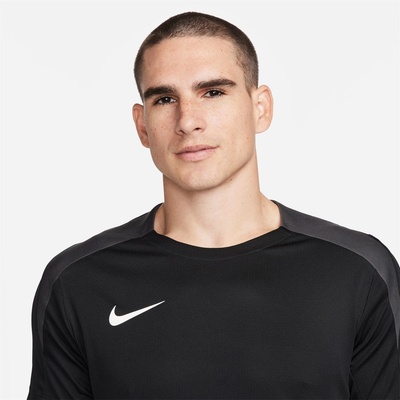 Nike Strike Short-Sleeve Football Top Adults - Black/White