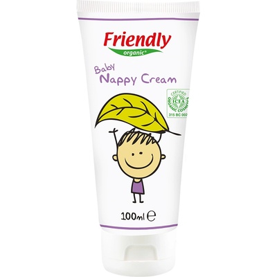 Friendly Organic Крем против подсичане Friendly Organic - С органично масло от ший, 100 ml (FR.00959)