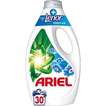 Ariel Течен перилен препарат Ariel + Touch Of Lenor Fresh Air 1, 35L - 30 изпирания (8700216690966)