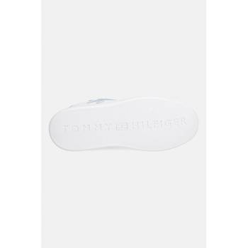Tommy Hilfiger TH ICON COURT SCRIPT маратонки дамски от кожа (FW0FW09363)