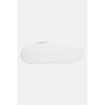 Tommy Hilfiger TH ICON COURT SCRIPT маратонки дамски от кожа (FW0FW09363)