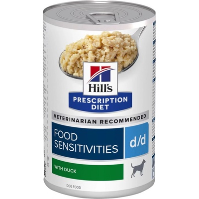 Hill’s Prescription Diet Adult Dog D/D Food Sensitivities Duck 12 x 370 g