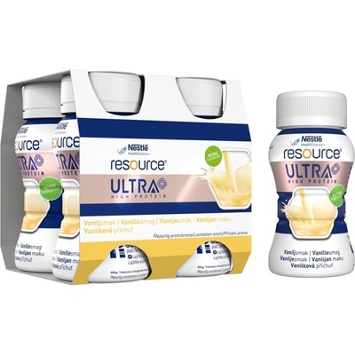 RESOURCE ULTRA HIGH PROTEIN VANILKOVÁ PŘÍCHUŤ POR SOL 4X125ML