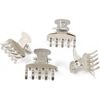 Kovové skřipečky do vlasů, 4 ks