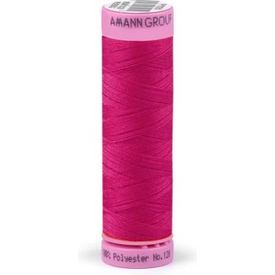 Polyesterové nitě návin 100 m Aspo Amann 1417 Festival Fuchsia