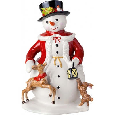 Villeroy & Boch Porcelánová vánoční dekorace Christmas Toys Sněhulák 36 cm 14-8602-6545