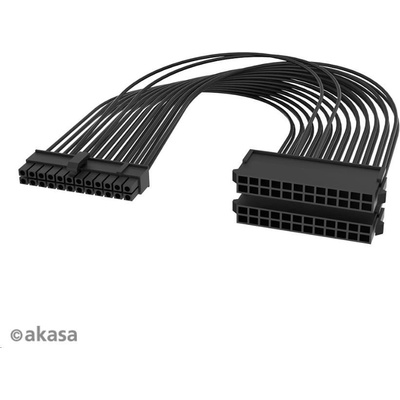 AKASA ATX 24P Male to Dual ATX 24P Female - 2 Pack - AK-CBPW25-KT02 – Zboží Živě