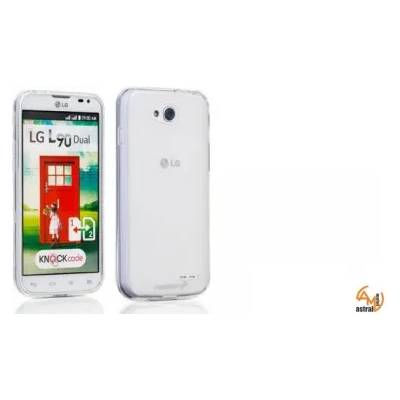 LG Силиконов калъф за lg l90 0.3мм прозрачен