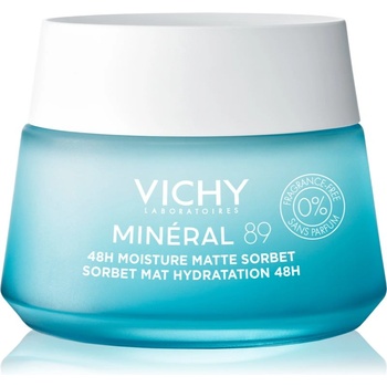 Vichy Minéral 89 Moisture Matte Sorbet крем сорбе за смесена и мазна кожа без парфюм 50ml