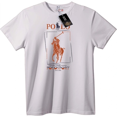 NOONEBRAND Тениска Polo Sport - XL, White
