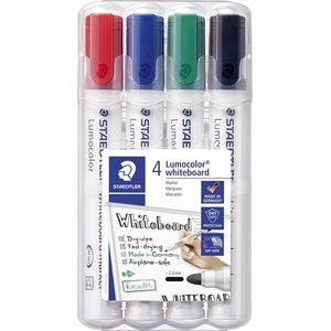 STAEDTLER WB Маркер Lumocolor, кръгъл, 2мм ass (4) (351 WP4)