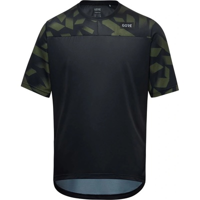 Gore TrailKPR Daily Shirt Mens black/utility green