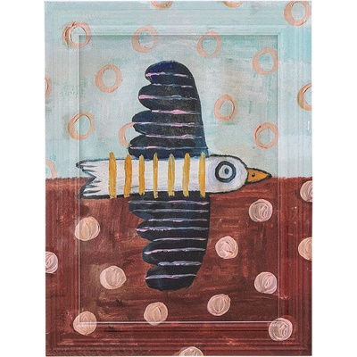 Bloomingville Картина 22, 5x30 cm Brett birdy - Bloomingville (82063053)