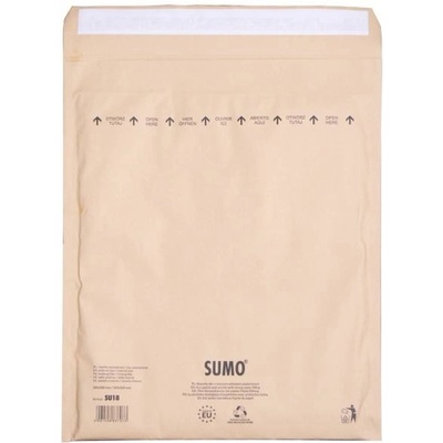 Bublinkové obálky recyklované SUMO 28,5x36cm hnedé