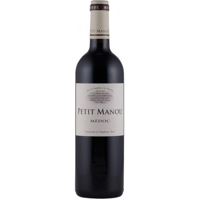 Petit Manou AOC Médoc červené suché 2014 13,5% 0,75 l (holá láhev)