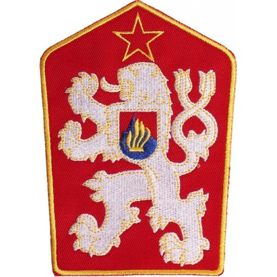 Nášivka LEV ČSSR velká BAREVNÁ