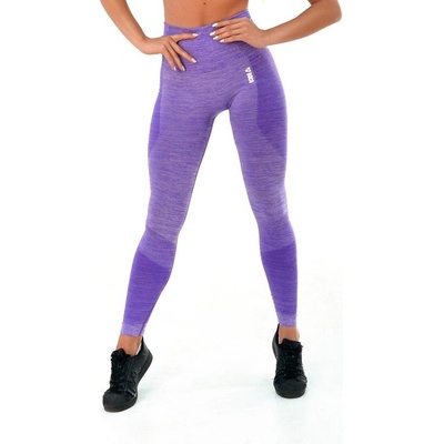 Boco Wear dámské legíny Violet Melange Push Up fialová