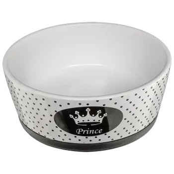 Ferplast Alya Bowl - керамична купа с корона за кучета и котки за храна или вода 18, 6 x 7, 2 см - 1100 мл