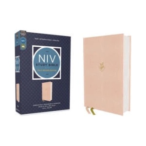 NIV Study Bible, Fully Revised Edition (Study Deeply. Believe Wholeheartedly. ), Cloth Over Board, Pink, Red Letter, Comfort Print | Kenneth L Barker, Mark L Strauss, Jeannine K Brown, Craig L Blomberg, Michael Williams (ISBN: 9780310465799)