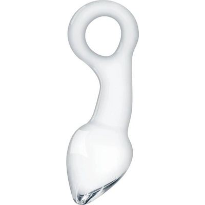 Gildo Стъклена анална тапа Стъклен пръстен (14, 5 cm)