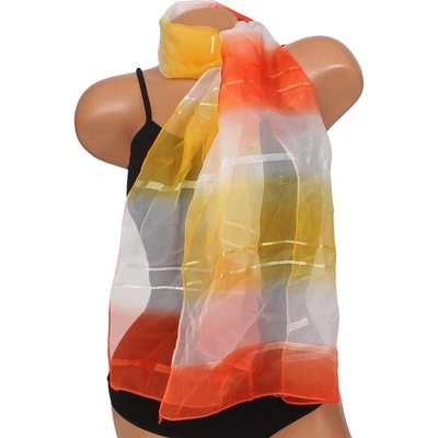 Стилен дамски шал в три цвята