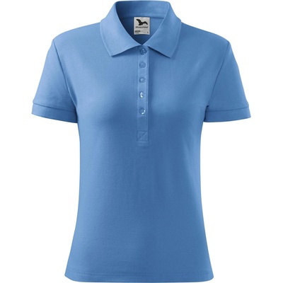 MALFINI Malfini cotton 213 / Дамска поло тениска - небесно синя xxl (2131517)