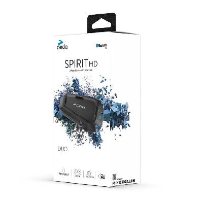Cardo Spirit HD Duo Interkom na motocykl pro 2 osoby