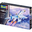 Revell Plastic ModelKit letadlo 03948 Su-27 Flanker 1:144