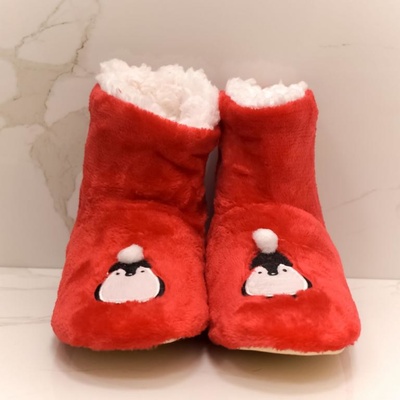 Natale Pinguino detské ponožkové kapce