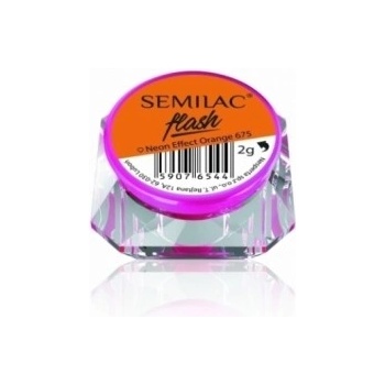 Semilac SemiFlash Neon effect orange 675 2 g