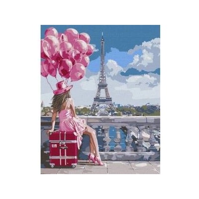 Ideyka Painting by numbers 40x50 KHO8476 Favorite city AP0080