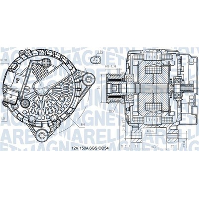 Generátor MAGNETI MARELLI 063731472410