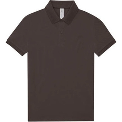 B&C Dámske polo tričko PW461 Roasted Coffee