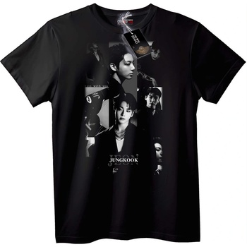 NOONEBRAND Тениска Jungkook BTS Колаж - S, White
