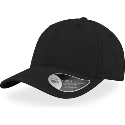 Atlantis Headwear Groovy 6 panelová COT33605000299 black Černá