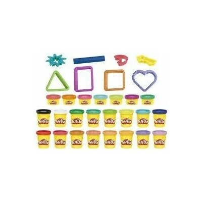 Play-Doh Hasbro Set barev a tvarů