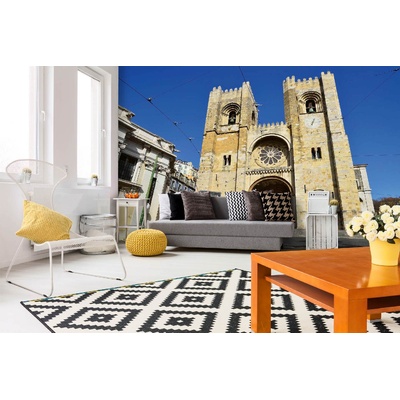 DIMEX ART Самозалепваща се флизелинова фототапета катедралата се, лисабон 375 x 250 см